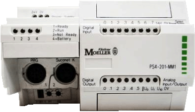 MOELLER PS4-201-MM1 Kompakt Automatisierungsgerät (gebraucht)