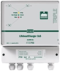 DEFA 700116 battery charger for life boats Input 42VAC